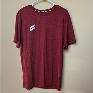 Hurley Maroon Short Sleeve Tee